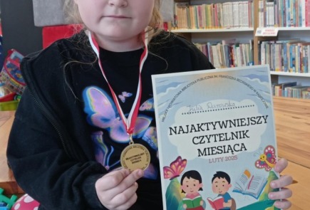 NAJAKTYWNIEJSZY CZYTELNIK miesiąca LUTY 2025.