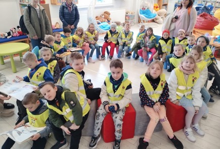 Odwiedziła nas grupa przedszkolaków