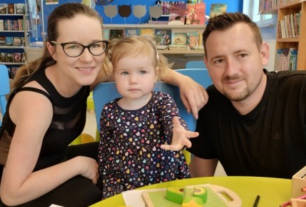 Za nami kolejne pełne radości spotkanie w bibliotece.