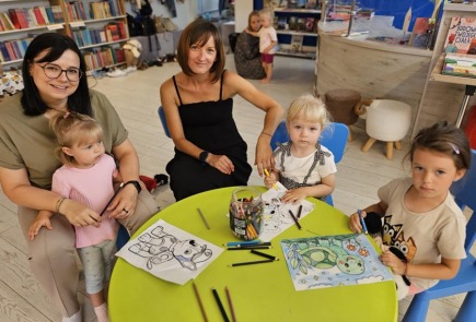 Wakacyjna środa w bibliotece