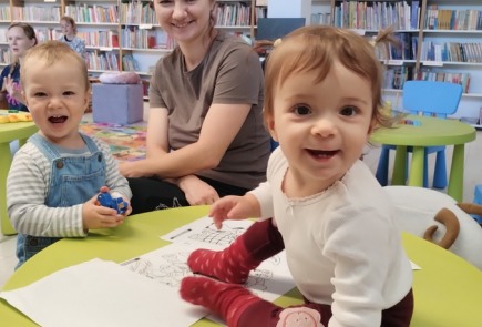 Czas na zabawę i pierwsze spotkania z książką!