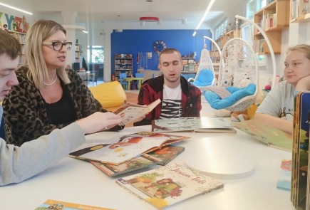 Przemiłe spotkanie z uczniami SOSW Radziejów.