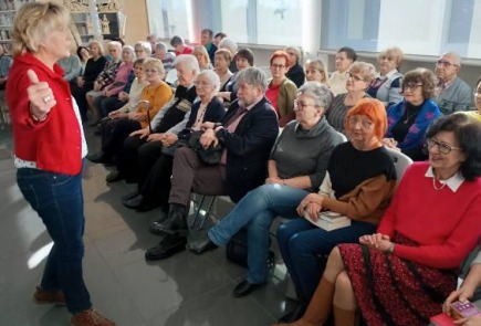 Słuchacze Uniwersytetu Trzeciego Wieku