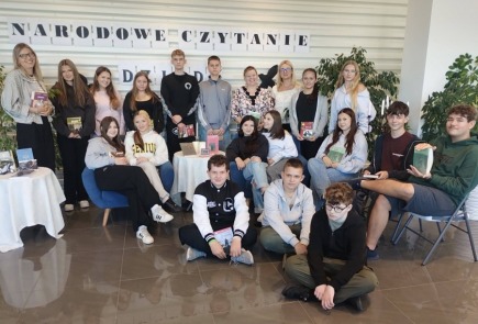 Narodowe Czytanie w naszej bibliotece!